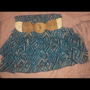 Playful Ruffle Mini Skirt